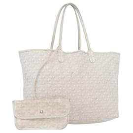 Borsa Tote PM Saint Louis GOYARD PVC Bianca Auth 169635