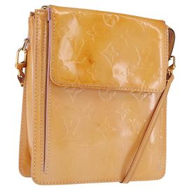 LOUIS VUITTON Monedero Motto Monogram Vernis Rosa Florentin M91034 LV Auth 171356