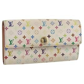 LOUIS VUITTON Monogram Multicolor Portefeuille Sarah Wallet M93532 Auth BA10789 - Louis Vuitton