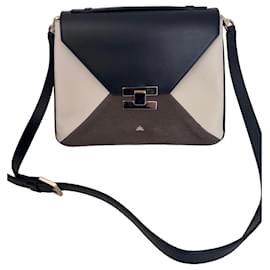 Autre Marque Borsa in pelle e camoscio Damelier London