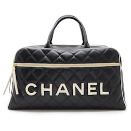Borsa Boston in pelle matelassé Chanel