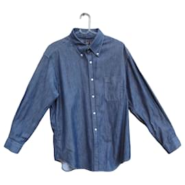 Camicia Arrow in cotone blu Taglia L - Autre Marque
