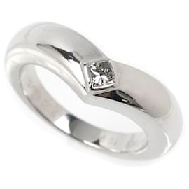 Triandre-Diamantring aus 18K Weißgold von Cartier