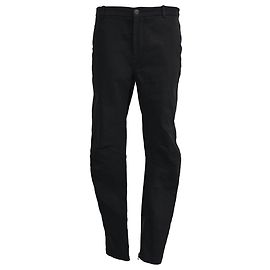 Lanvin-Hosen aus schwarzem Leinen