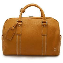 Borsa da viaggio Tobacco Carryall in pelle Louis Vuitton