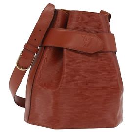 LOUIS VUITTON Epi Sac de Paul PM Borsa a Spalla Marrone M80203 LV Auth 171685