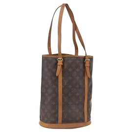 LOUIS VUITTON Borsa a Spalla Monogram Bucket GM M42236 LV Auth 171077