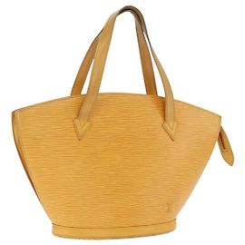LOUIS VUITTON Borsa a Spalla Saint Jacques Epi Gialla M52269 Auth 171686