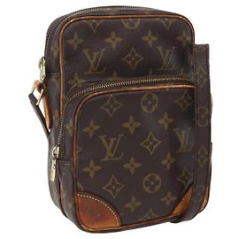 LOUIS VUITTON Monogram Amazon Schultertasche M45236 LV Auth ka2404