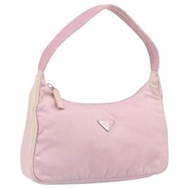 PRADA Pochette in Nylon Rosa Auth 171934 - Prada