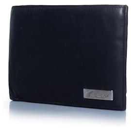 Chopard, schwarze Lederbörse