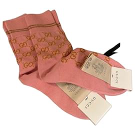 Gucci GG Socken aus Baumwolle rosa