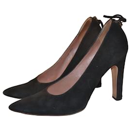 Alaïa Pumps aus schwarzem Wildleder Größe 35,5 IT