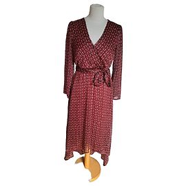 Autre Marque LA PETITE ETOILE Vestido envolvente estampado
