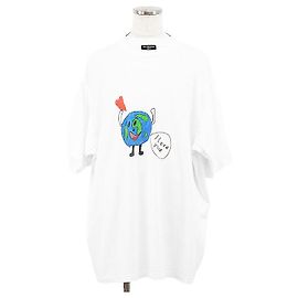 Camiseta de algodón Balenciaga Iloveyou