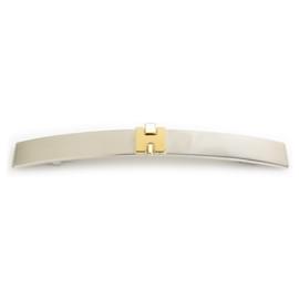 Hermes Barrette in Gold, Silver, and Off-White - Hermès