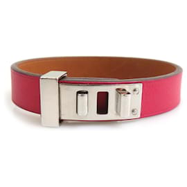 Bracelet en cuir et métal Mini Dog d'Hermès
