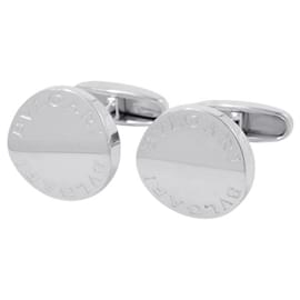 Bvlgari Herren Manschettenknöpfe aus Silber - Bulgari