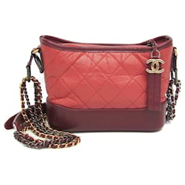 Kleine Damen Schultertasche aus Leder Chanel Gabriel De Chanel