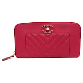 Portafoglio lungo Chanel Mademoiselle V Stitch