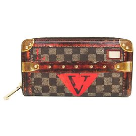 Louis Vuitton Damier Trompe-L'Oeil Zippy Wallet M63490