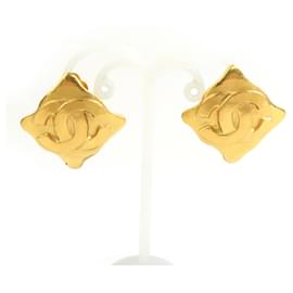 Orecchini a clip in oro Chanel Coco Mark
