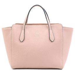Borsa a mano in pelle per bambini Gucci in rosa beige
