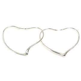 Orecchini a cerchio grandi a forma di cuore aperto Tiffany & Co.