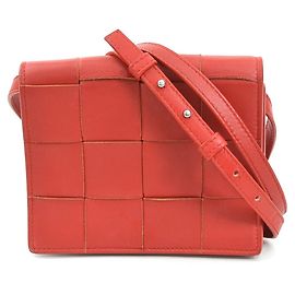 Bottega Veneta Maxi Intrecciato Leder Schultertasche