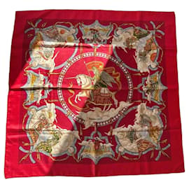 Hermès Seidenschal Goldene Reiter