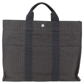 Hermès Fourre-tout Herline aus Canvas