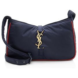 Borsa a Spalla in Nylon Le 5 A 7 di Saint Laurent