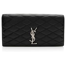 Clutch Kate Monogramma in Pelle di Agnello Trapuntata Saint Laurent