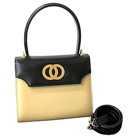 Borsa a 2 modi in pelle di vitello CELINE Borsa a tracolla - Céline