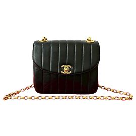 Borsa a Spalla Chanel Coco in Pelle di Agnello
