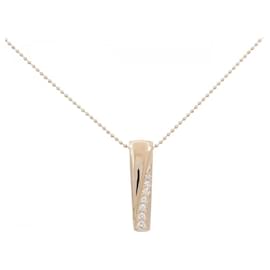 Autre Marque Collana in diamante rosa Au750