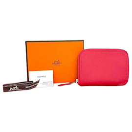 Hermès Tarjetero y monedero de cuero Azap Silk de Hermes