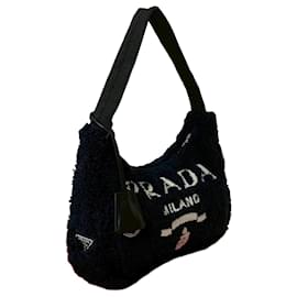 Mini bolsa de mão Prada Terry Re-Edition