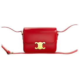 CELINE Teen Triomphe Leder Schultertasche - Céline