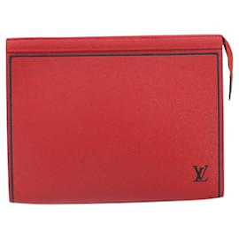 Pochette Voyage in Pelle Taiga MM Louis Vuitton