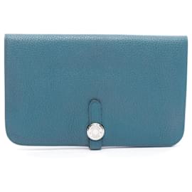 Cartera larga bifold Hermès Dogon Duo GM