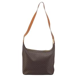 Céline Borsa a Spalla Celine Vintage Macadam in Tela e Pelle