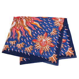 Hermès Gloria Soli Große Schal Pareo Muffler