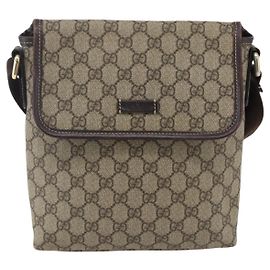 Gucci Flap Messenger GG Tela rivestita Piccola