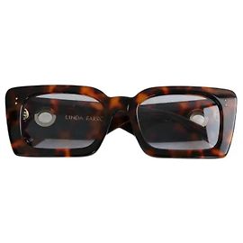 Linda Farrow Gafas de sol marrones