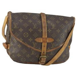 LOUIS VUITTON Borsa a Spalla Monogram Saumur 30 M42256 LV Auth 169318
