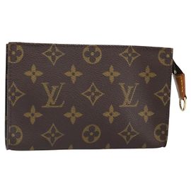 LOUIS VUITTON Monogram Bucket PM Accessory Pouch LV Auth 171169