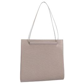 LOUIS VUITTON Borsa a Spalla Epi santropen Grigio Lilla M5246B LV Auth 171055