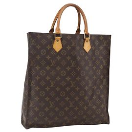 LOUIS VUITTON Borsa Sac Plat Monogram M51140 LV Auth BA10825