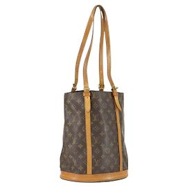 LOUIS VUITTON Borsa a Spalla Monogram Bucket GM M42236 LV Auth 169884